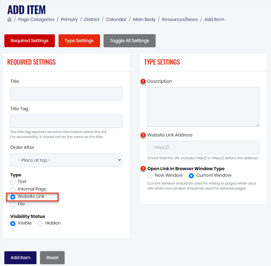 website-link-settngs.png
